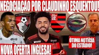 ÓTIMA NOTÍCIA! EDITAL DO ESTÁDIO DO FLAMENGO! NEGOCIAÇÃO POR CLAUDINHO! NOVA PROPOSTA POR WESLEY! E+