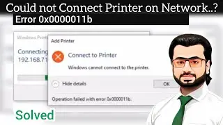 Error 0x0000011b | How to fix Sharing Printer Error window 10 & 11