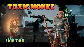 Shadow Fight Arena || Rude Mockery || Level 10 Monkey King