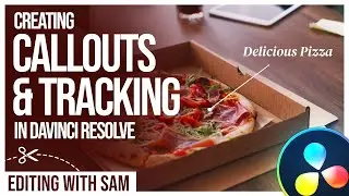 Callouts and How to Track them in DaVinci Resolve | How to Create & Track Callouts DaVinci Resolve