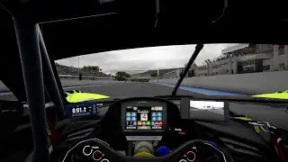 ACC Paul Ricard Ferrari 296 GT3 (Light Rain) Track Guide (Hotlap + Telemetry)