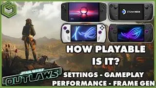Star Wars Outlaws | Playable on Steam Deck, Legion Go & ROG Ally X?