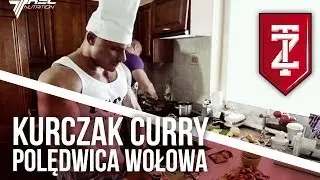 Przepis na kurczaka curry z jabłkiem i pieczoną polędwicą wołową: Zdrowa kuchnia Zapytaj Trenera