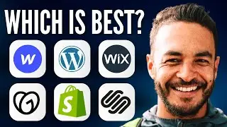 BEST Website Builder 2023 FREE (GoDaddy  vs Squarespace vs Webflow vs Wix vs Shopify vs Wordpress)