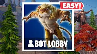 *NEW* How to Get into FULL BOT LOBBIES In Fortnite Chapter 5! PS5/MOBILE/XBOX/PC Bots Lobby Glitch