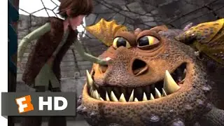 How to Train Your Dragon - Dragon School Scene | Fandango Family