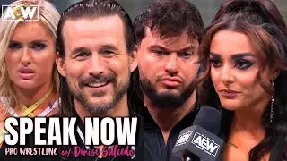 Adam Cole's Undisputed Kingdom, Deonna Purrazzo All Elite, Hangman/Swerve (1/3/24) w/ Denise & Reg