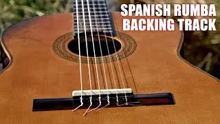 Spanish Rumba Guitar Instrumental Backing Track D minor