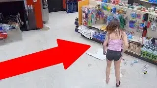 TOP 10 FUNNIEST THEFTS CAUGHT ON CAMERA