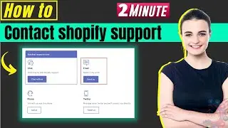 How to contact shopify support 2024 | Shopify email + Phone