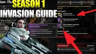 Invasion Season 1 Guide! How To Get Hailey And New Season Levels! The First Descendant Guide