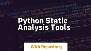 python static analysis tools