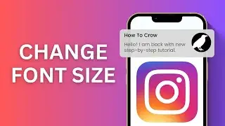 How to Change Instagram Font size