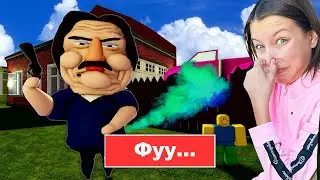 Побег от Вонючей Бабки * Ben Janitor Revenge * Roblox / Вики Шоу Плей