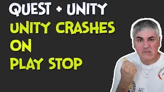 Unity XR - Unity crashes on Play exit with Oculus Integration