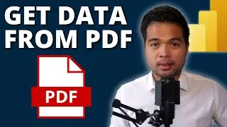 EXTRACT DATA from PDF files into POWER BI or EXCEL using POWER QUERY // Beginners Guide to Power BI