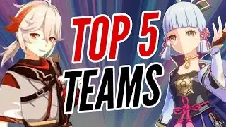 TOP 5 MOST POPULAR TEAMS IN 2.0 GENSHIN IMPACT