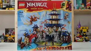 LEGO Ninjago 71814 Tournament Temple City - LEGO Speed Build Review