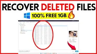 💥Recover Permanently Deleted Files / Folder on Windows 11, 10 - 100% Free