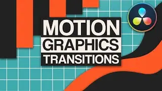 The ULTIMATE Motion Graphics Transitions for Davinci Resolve!