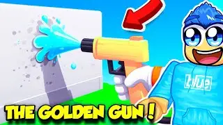 I Bought THE GOLDEN WATER GUN and INFINITY TANK In Pressure Wash Simulator 2!