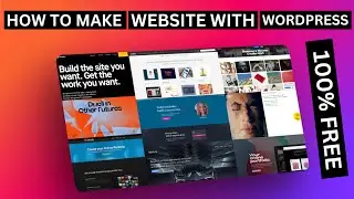 How To Make A Website With WordPress in 2023 | WordPress Tutorial for Beginners 2023