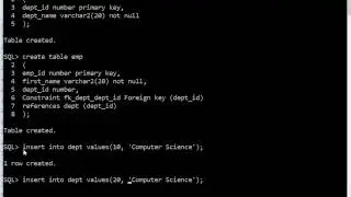 Foreign Key Constraint in Databases||On DELETE CASCADE || ON DELETE SET NULL