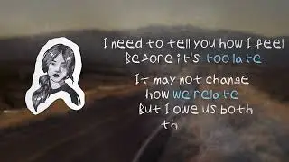 Before It's Too Late - Justine Giles [Lyric Video]