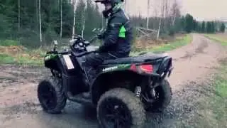 Тест-драйв квадроцикла ARCTIC CAT XR 700 от Вилле Хаапасало. Квадроциклы и снегоходы. Выпуск 26