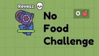 Moomoo.io - No Food Challenge | 50 kills