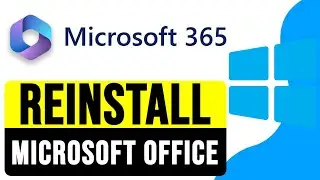 How to REINSTALL MICROSOFT OFFICE on PC (Windows) 2024 | Uninstall & Reinstall Office