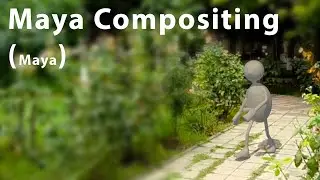 Maya Compositing using Maya Software Render