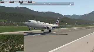 [XP11] B737-800 Paris-Innsbruck(LOWI) Flight