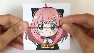 Tutorial Anya Change Face Transformations | Endless card 【Spy × Family】
