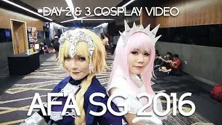 AFA SG 2016 (Day 2 & 3 Cosplay Video)