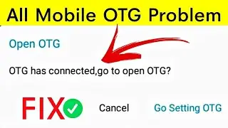 connected to other device successfully OTG Problem