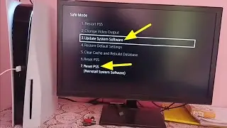 PS5 : How to Fix Stuck in Safe Mode, Only Options 7 and 3 | How to enable all Options | Solved