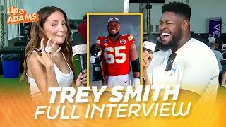 Trey Smith Breaks Out His Super Bowl Ring & Talks Chiefs Success From OL Masterminds