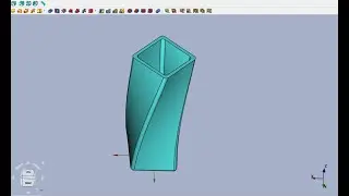 FreeCAD Часть 31. Ваза. Аддитивный профиль по траектории с использованием двух эскизов и спирали