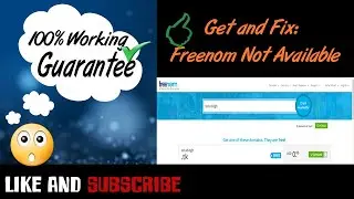 How To Get Free Domain From Freenom | Fix Domain Problem Freenom 2020