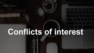 How to fix a conflict of interest for your journal paper