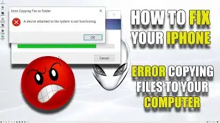How to Fix Your iPhone: File Copy Error