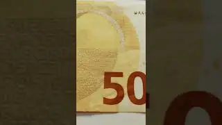50 Euro Banknote :: Europa Series