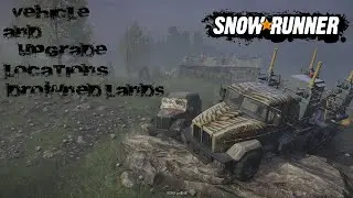 Vehicle & Upgrade Locations In Drowned Lands Taymyr Russia How To Get Tayga 6436 Tuz 166 IMZ8 520 AT