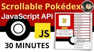 Build a Pokedex with JavaScript and PokeAPI