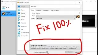 How to fix hardware virtualization problem in Virtual box error(E_FAIL 0x80004005)