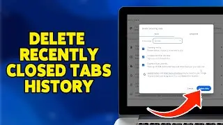 How To Delete Recently Closed Tabs History On Google Chrome 2024