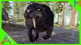 HIGH LEVEL SABERTOOTH TAMING [ARK: Survival Evolved - The Island: Episode 4]