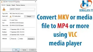 How To Convert MKV to MP4 using VLC Media Player