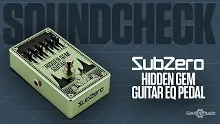 SOUNDCHECK SubZero Hidden Gem Guitar EQ Pedal | Gear4music Guitars
